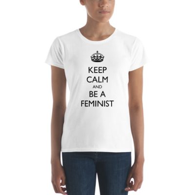 Keep Calm and Be a Feminist (Light Colors)